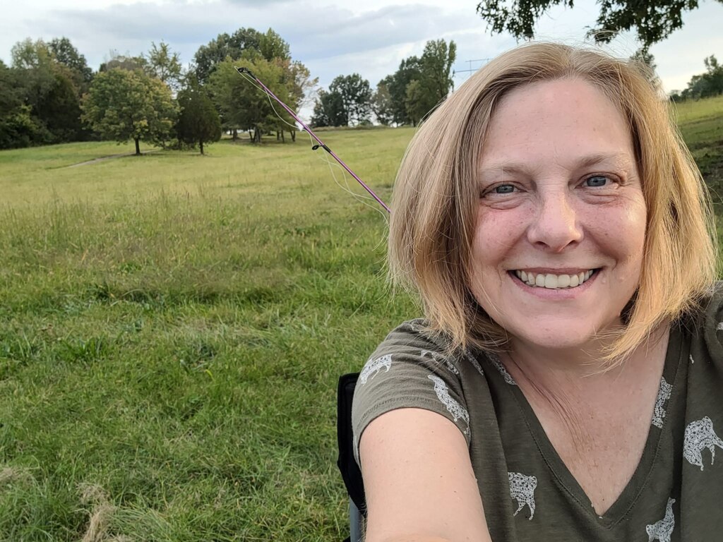 Jen Rios, crochet artist in Paducah, Kentucky