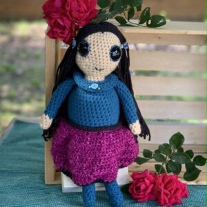 black eyed susan healing doll