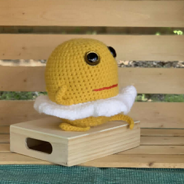 eggy 2 Eggy a crocheted good egg!