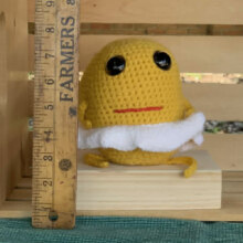 eggy 3 Eggy a crocheted good egg!