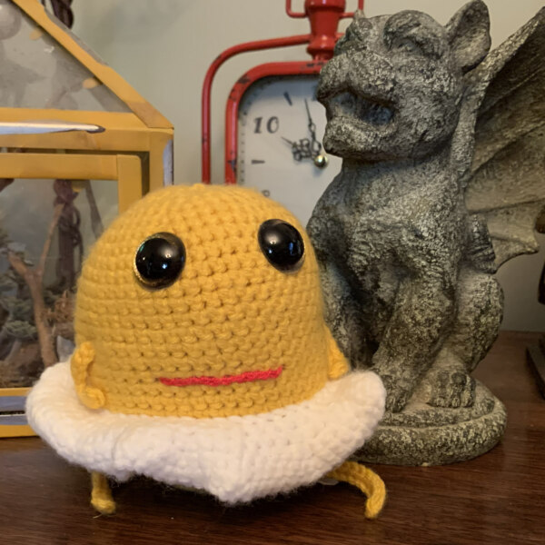 eggy 6 Eggy a crocheted good egg!